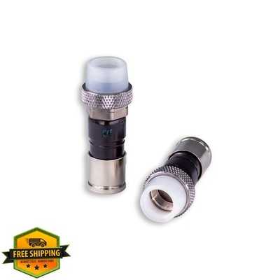 SatelliteSale RG-11 F-Type Connectors 10 Pcs Weather-Seal