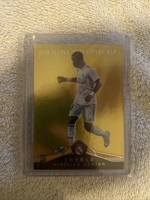 Vinicius Junior 2018-19 Panini Treble #177 GOLD /25 ROOKIE