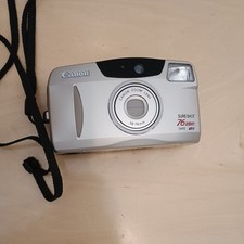 Canon Sure Shot 76 Zoom 35mm Film Camera 38-76mm Point Shoot Vintage