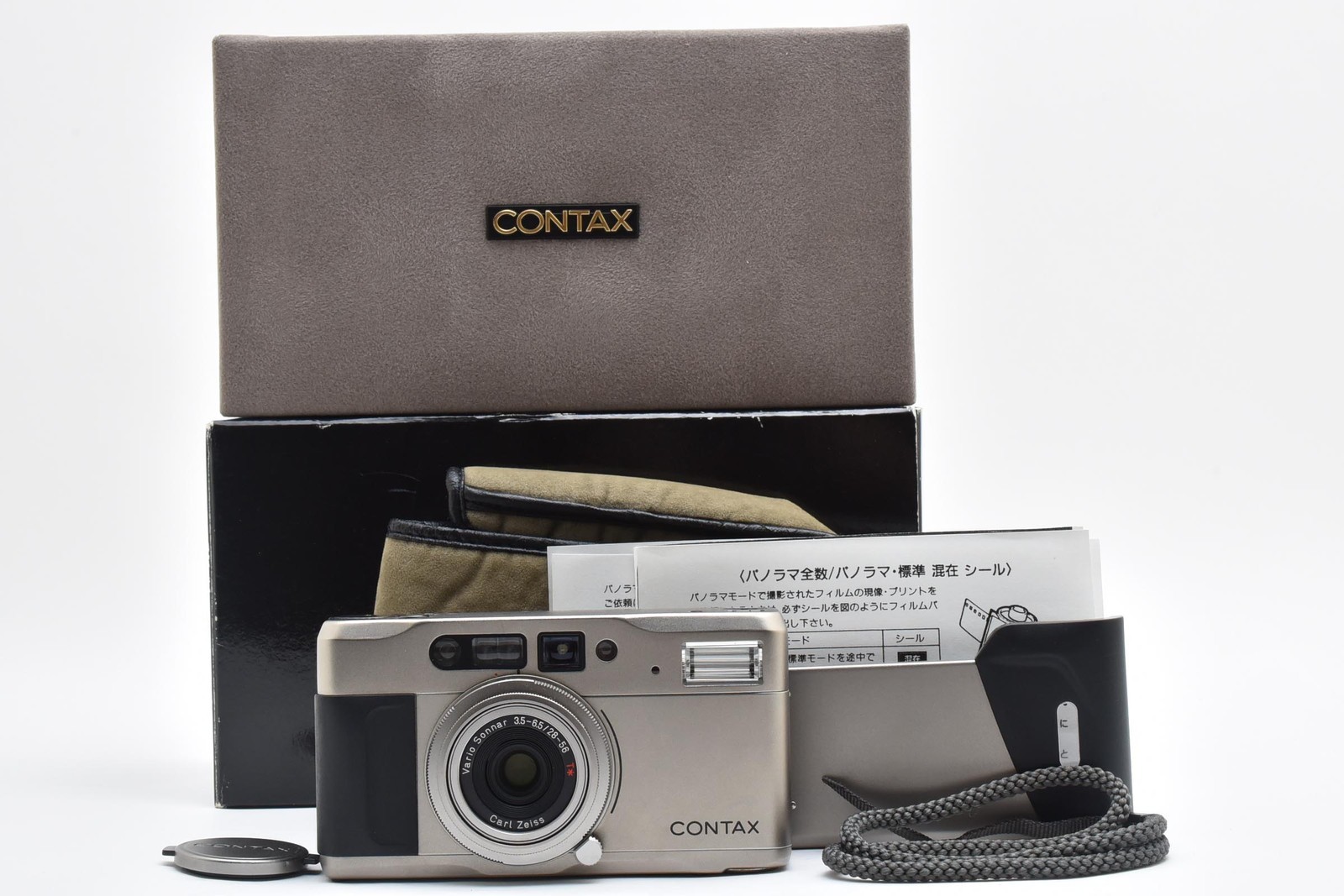 Rare [MINT] Rare!! Contax TVS Point & Shoot 35mm Film Compact Camera From JAPAN
