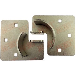 Details About High Security Trailer Door Hasp 8 1 4 For Puck Locks