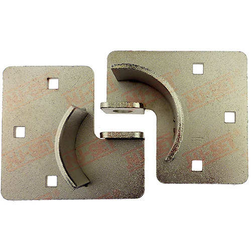 Hidden Shackle Lock (Puck Trailer Padlock) Hasp Combo - Picture 4 of 4