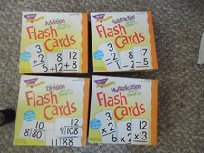 Trend Flash cards lot addition subtraction multiplication division