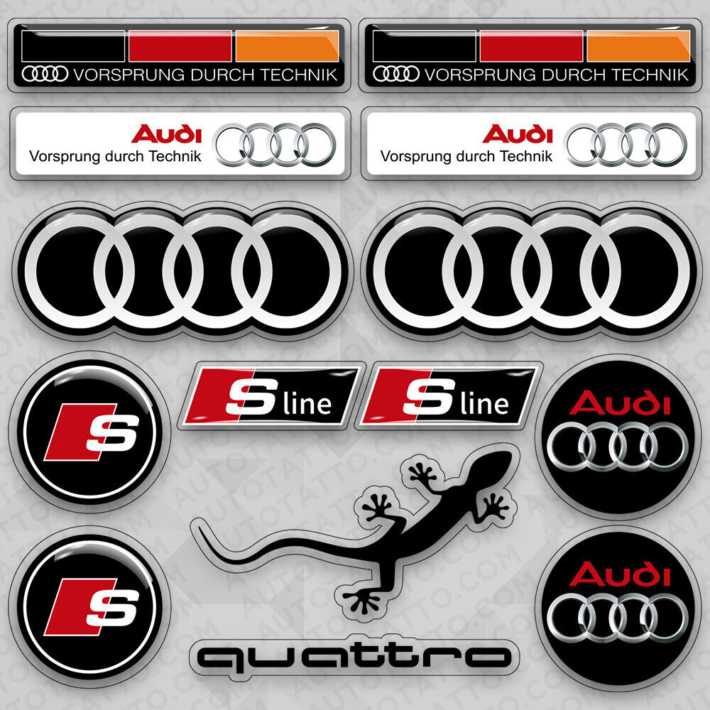 Autocollant de sport automobile Audi S Line Sticker