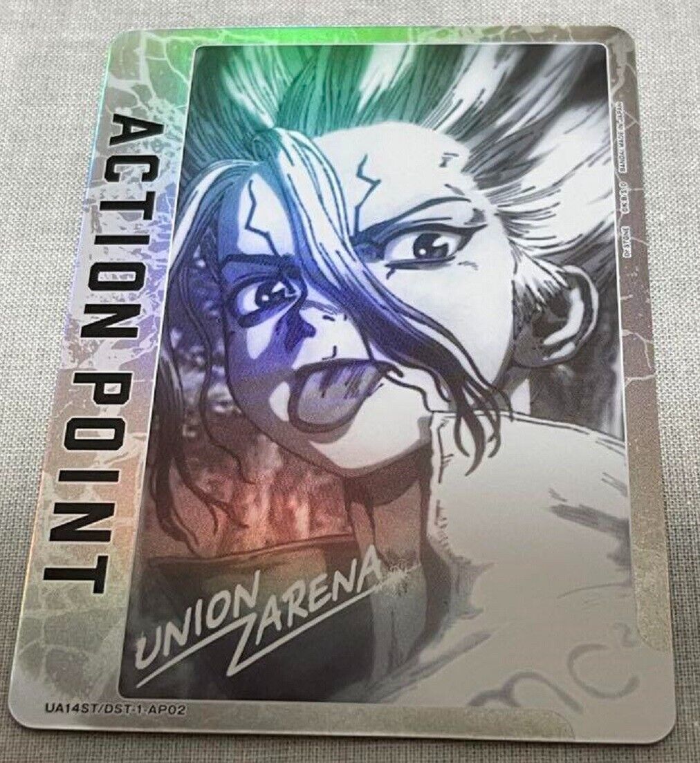 Union Arena Card Dr. Stone AP Action Point Rare Japanese Union Arena Card Dr. Stone AP Action Point Rare Japanese