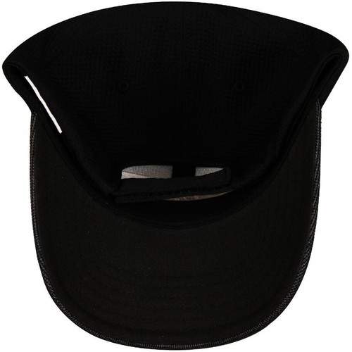 CHECKERED FLAG SPORTS FORD LOGO HEATHER GREY / BLACK COTTON EMBROIDERED HAT - Picture 6 of 6
