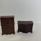 Renwal Bed Room Chest Dresser Vintage Dollhouse Furniture Ideal Plastic