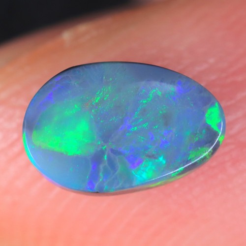 0,55 TCW Lightning Ridge opale nero naturale opale KucinaOpals + VIDEO - Foto 7 di 11