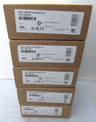 [Lot of 5] Axis T94K01D 1.5'' NPS Pendant Kit 5505-081 (FACTORY SEALED) [CTA]