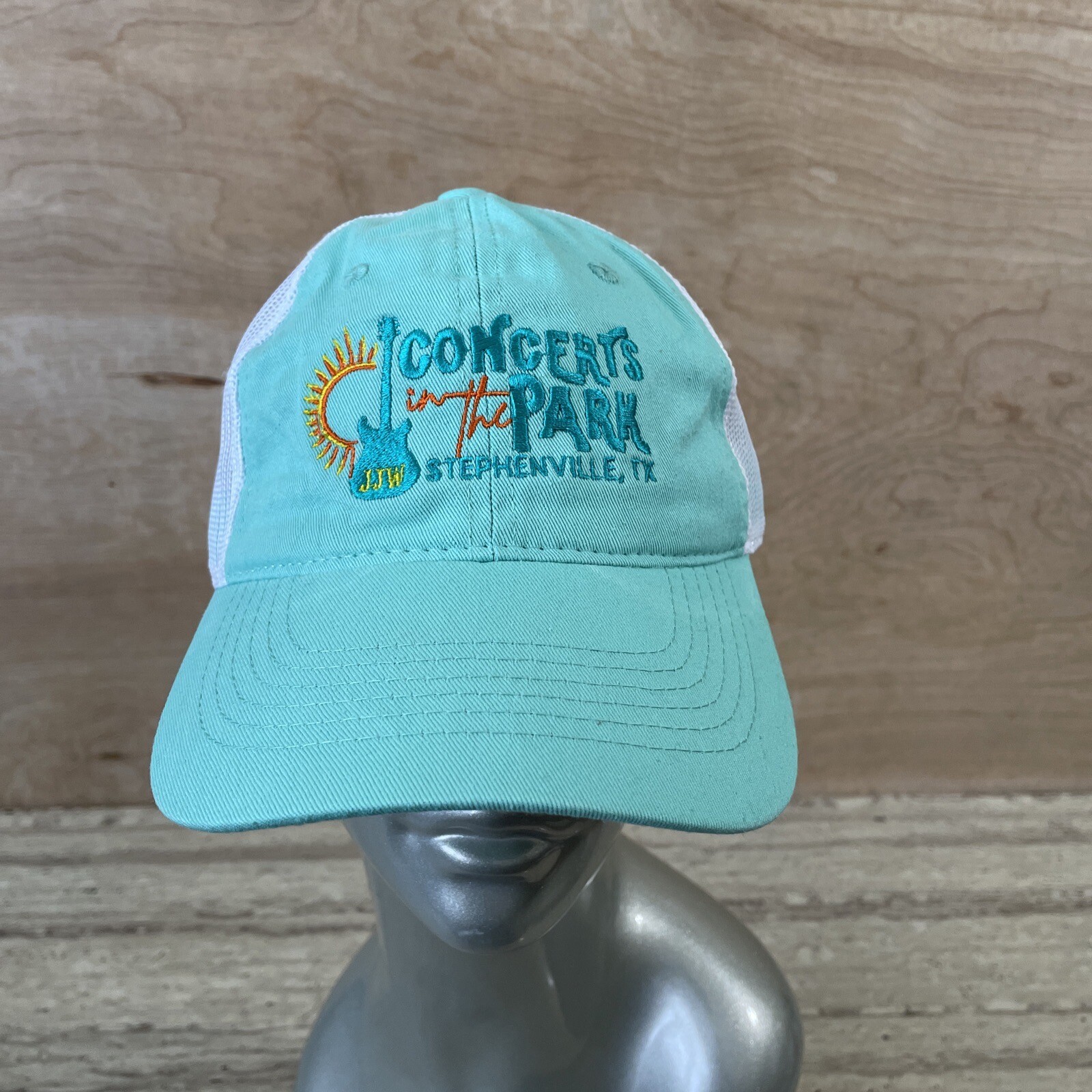 Stephenville Texas Concerts In The Park Ball Cap Hat