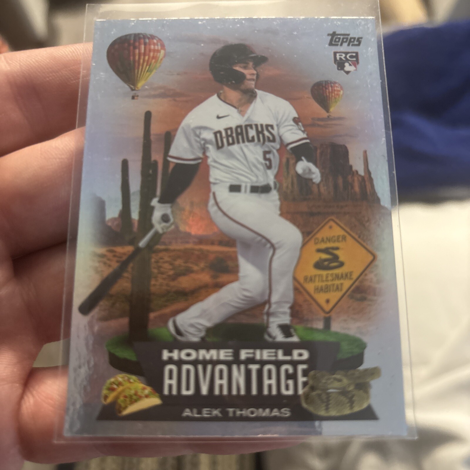 2022 Topps Update Series - Home Field Advantage #HA-28 Alek Thomas (RC)