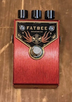 Beetronics Fatbee Overdrive Guitar Effects Pedal Confirmed Operation Free Ship