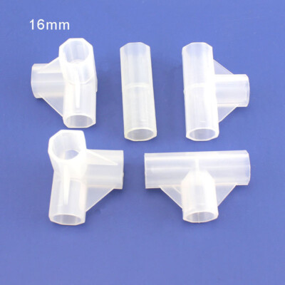 Plastic Garden Plant Awning Joints Connector Frame Greenhouse Straight/Tee/Cross