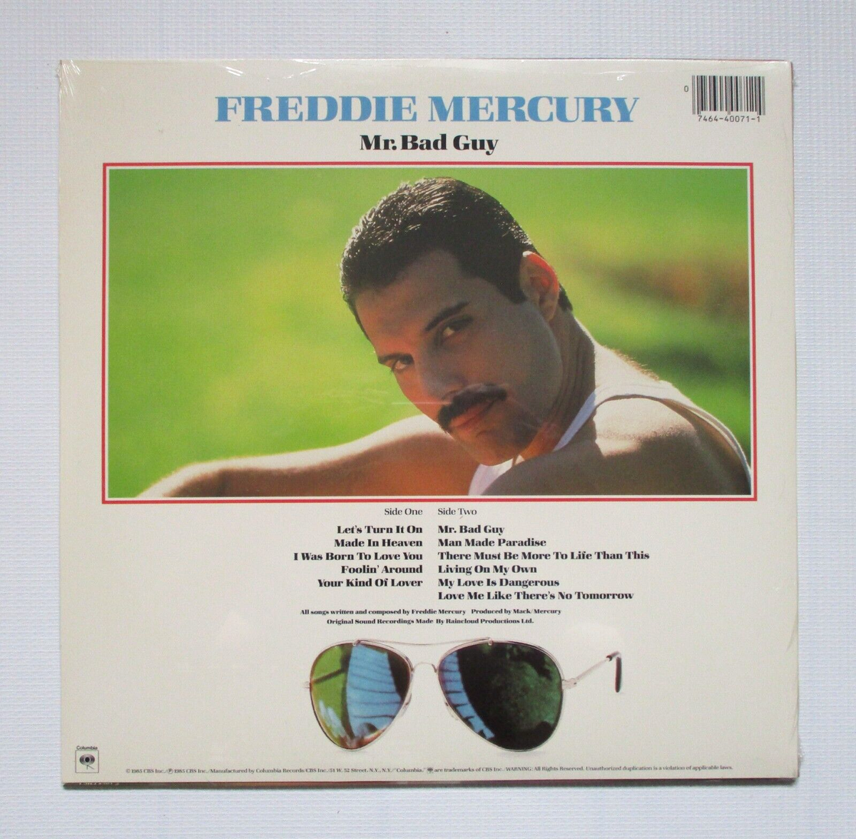 Freddie Mercury Mr Bad Guy Sealed 1985 1st Pressing Vinyl LP Album