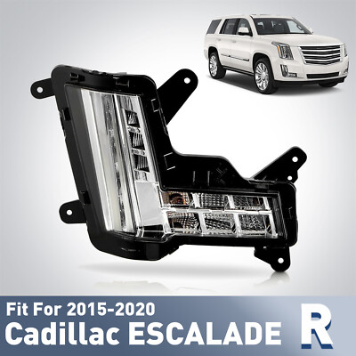 #ad #ad LED Fog Light Lamp w Crash Brake For 2015 2020 Cadillac Escalade Passenger $84.90