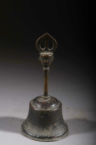 art asie Cloche de cérémonie en bronze de chaman Dao - Photo 1 sur 10