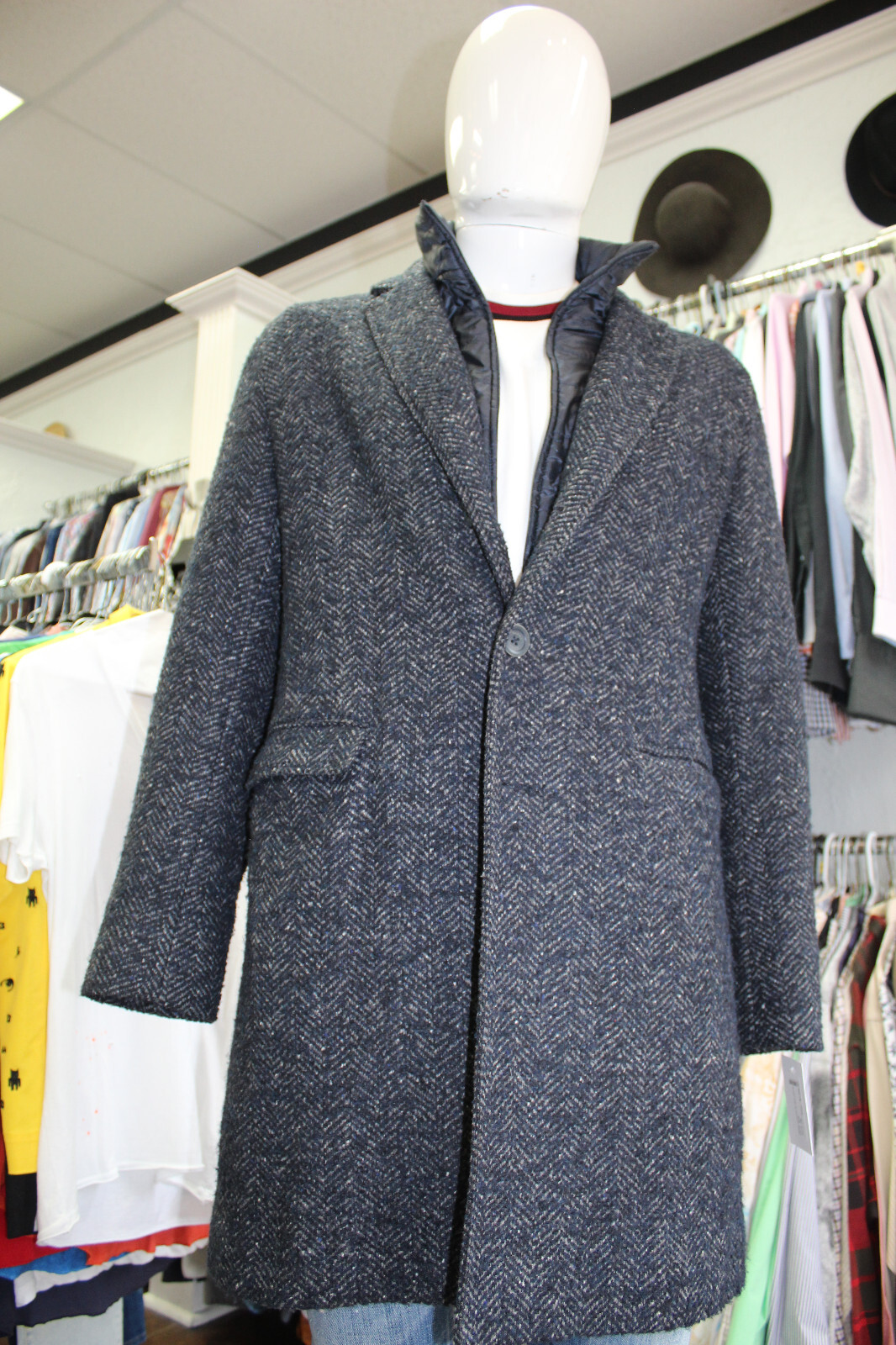 Herno Wool Men Coat Double Lined - image 2