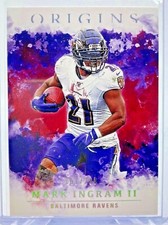 2020 Panini Origins Mark Ingram II /299 Red Parallel Baltimore Ravens #72