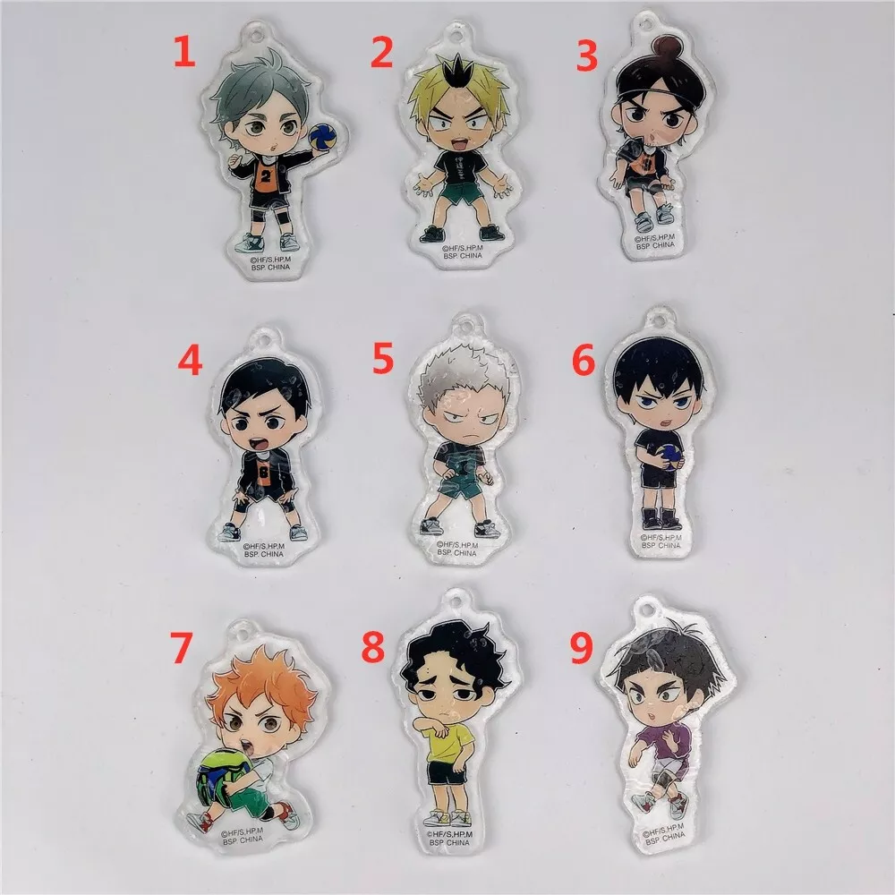 Haikyuu acrylic best sale keychain