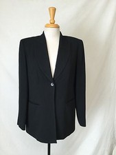 GARFIELD  MARKS: ALEX GARFIELD BLACK BLAZER- SIZE 4