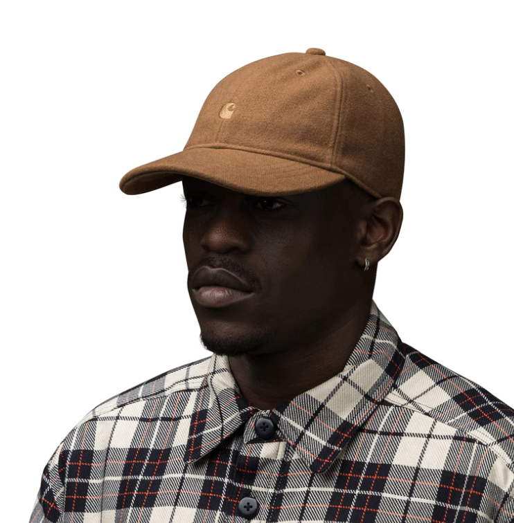 CARHARTT WIP WISTON CAP Unisex I030940 Hamilton Brown UK