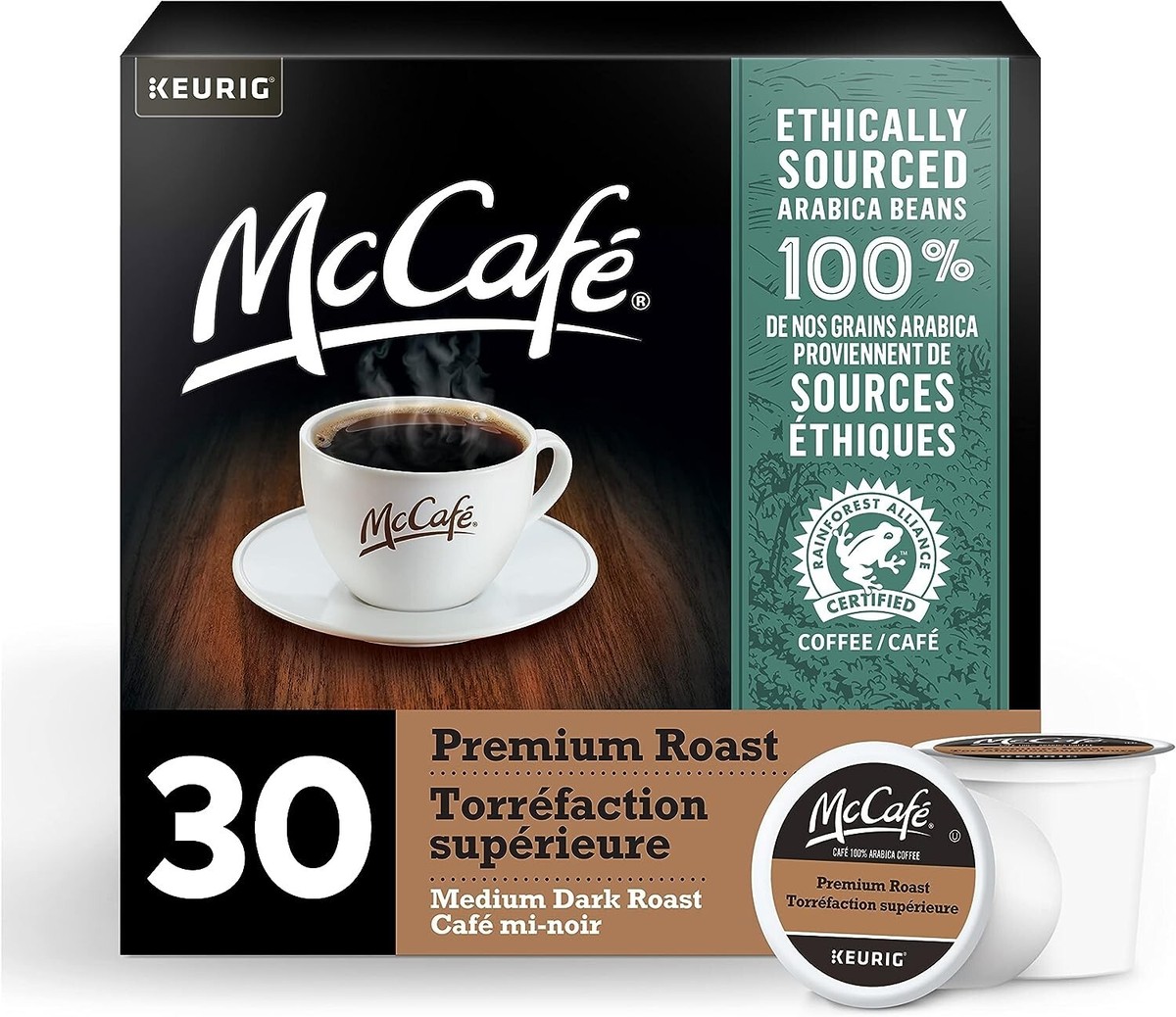 McCafé Premium Roast Roast K-Cup Coffee Pods For Keurig