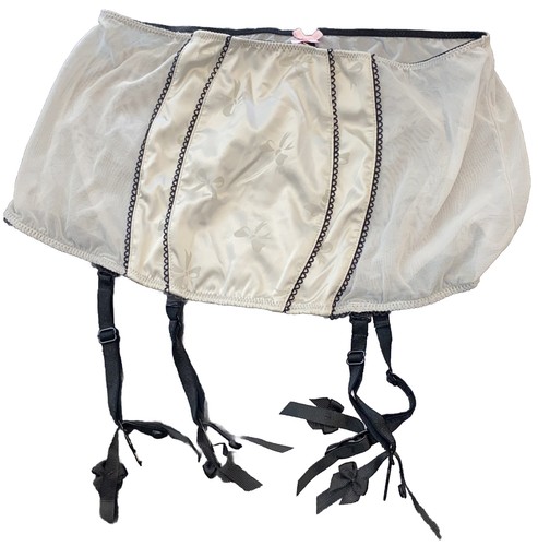 NEW Vintage 2008 Victorias Secret Sexy Little Things Garter Belt Skirt L Sissy - Picture 7 of 10