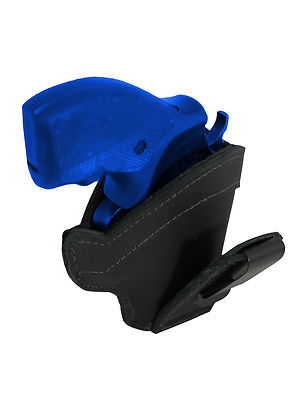 Barsony Belt Loop Holster For Smith & Wesson Snub Revolvers – Nylon, OWB, Black, Model 53-2