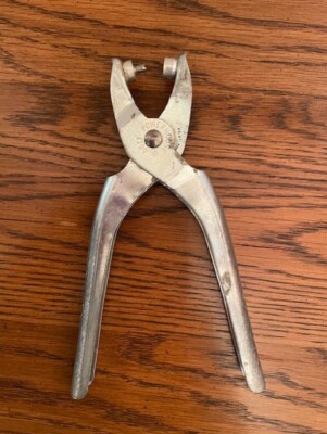 Antique Vintage Thoresen Powerhouse Eyelet Tool - 1959 ;incl Singer grommet tool
