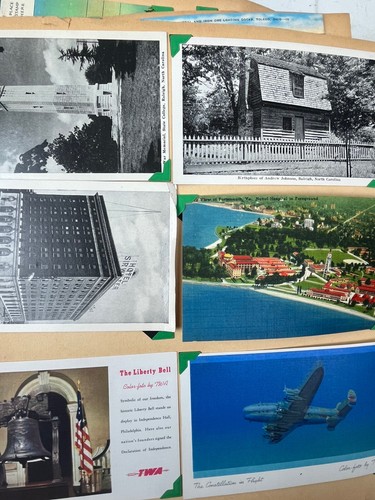 Álbum de recortes de colección 1944 tarjetas de felicitación postales de viaje fotos de la Segunda Guerra Mundial Johnstown PA - Imagen 23 de 24