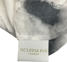 octavia hix Cream Marble Print Shirt UK S