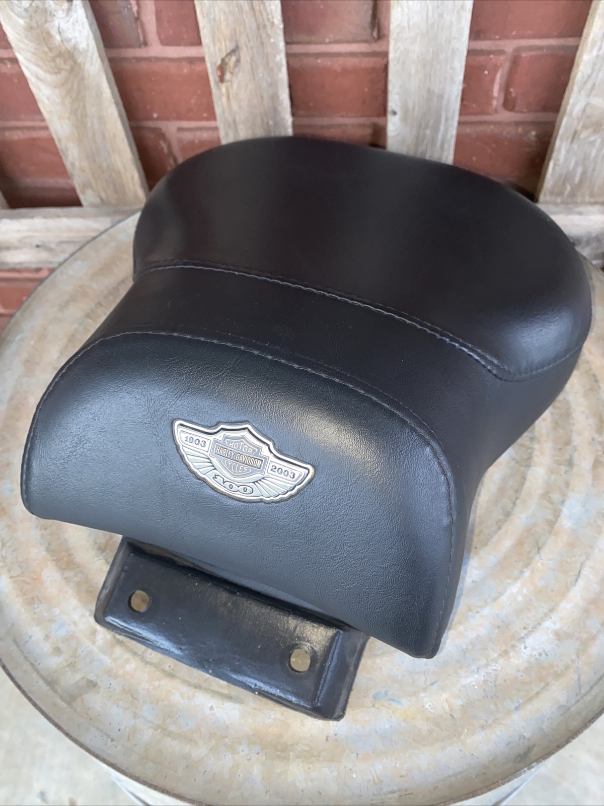 Harley Davidson 100th Anniversary Passenger Seat Heritage Softail