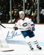 Chris Nilan Signed 8x10 Photo Montreal Canadiens Autographed COA