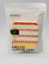 Vivitar 5 Watts Wireless Charging Stand With USB Cable - NEW SEALED