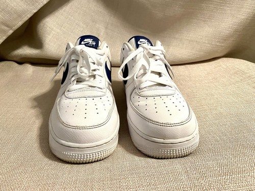 Nike Air Force 1 '07 Low Midnight Navy/White Size 11 (CJ1607-100) - Picture 4 of 12