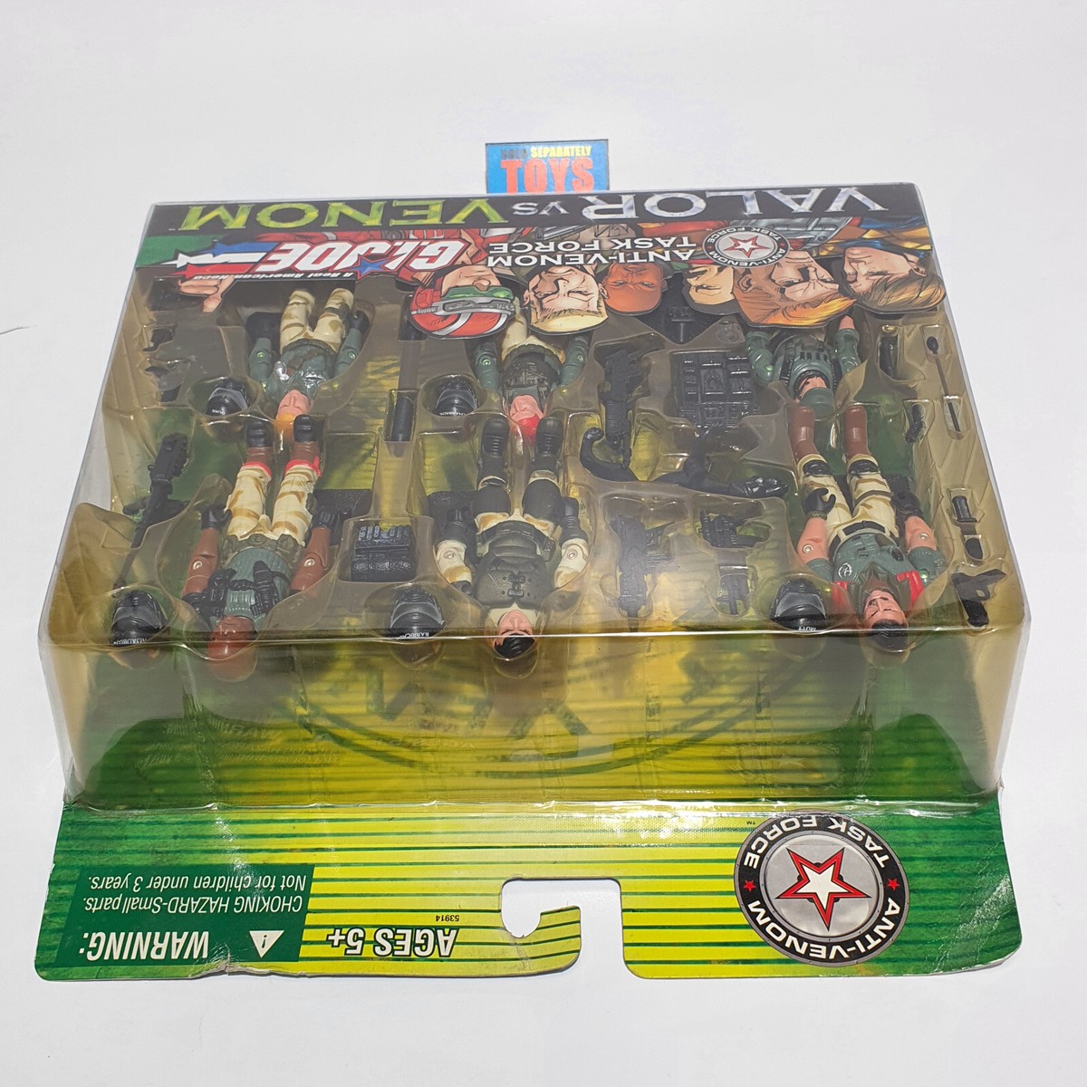 GI Joe Valor Vs Venom ANTI VENOM TASK FORCE 2004 TRU exclusive 6