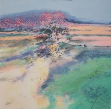 Raphael ROBIC - Original Signed Lithograph - Landscape Of Provence 5
