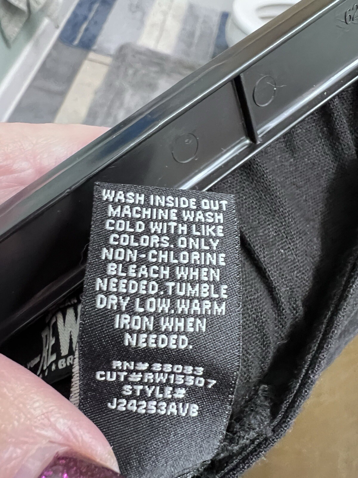 Rewash Black Linen Trouser Shorts Linen Blend  Sz M Beach Resort Vacation Cruise