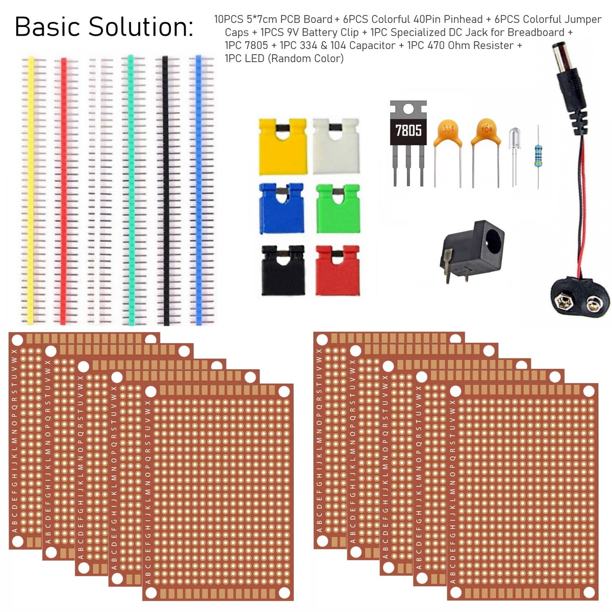 CDL Micro 2,54 Mm 2 Posizioni Jumper Shunt Shorting Link - Foto 5