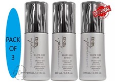 3 X Kenra Platinum Blow Dry Spray Advance Dry Thermal, 3.4oz. 3PACK 
