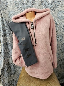 teddy quarter zip fleece