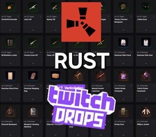 Rust Twitch Drops - Round 33 + 34 + 35 + 36 +...