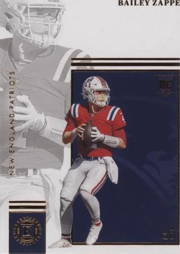 2022 Panini Encased Bailey Zappe #119