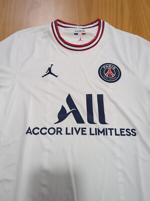 Nike Jordan Paris S Germain Soccer Jersey DH7467-101. Mens