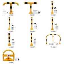 TOPWAY Car Parking Space Lock Bollard Driveway Security Posts