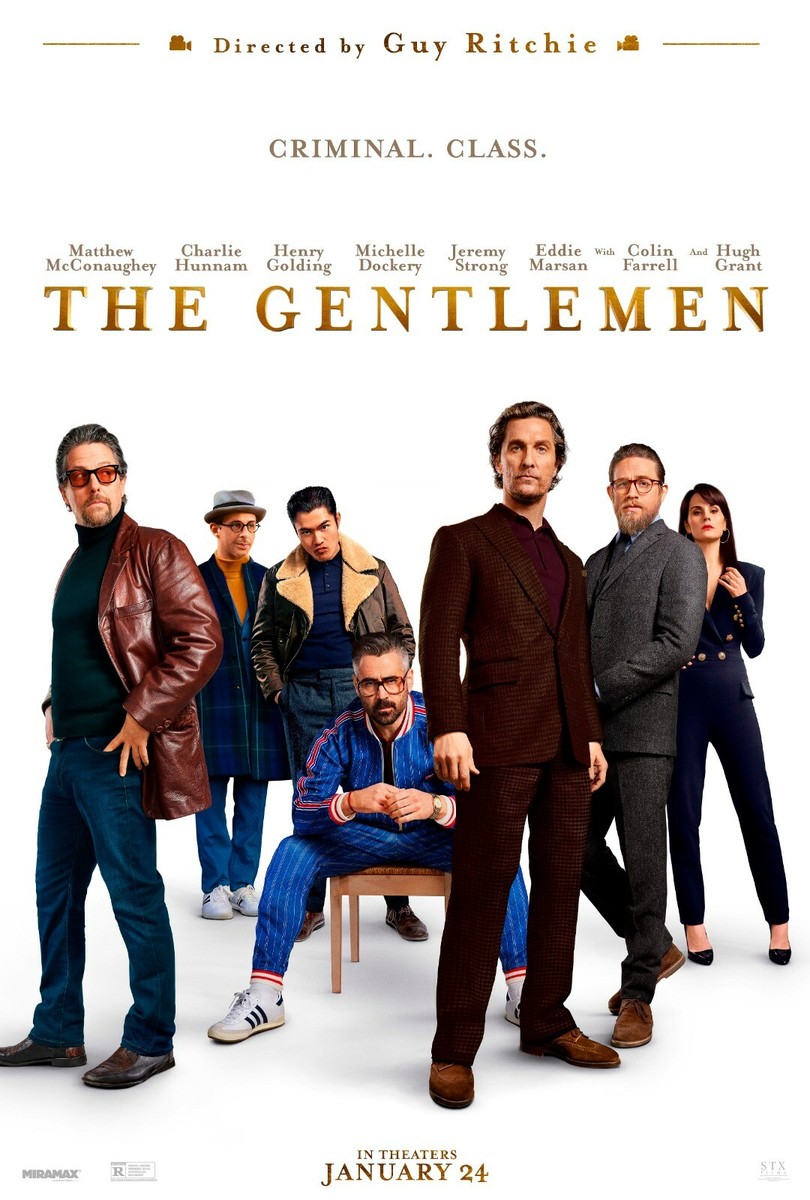 The Gentlemen movie poster - 11 x 17 - Matthew McConaughey, Colin Farrell