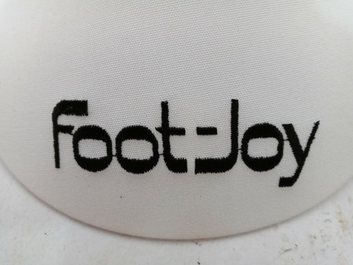 Vintage Footjoy Women's Golf Sun Visor White/Black Made In USA - Picture 2 of 10