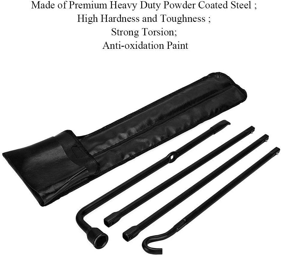 Ram 1500 2002-2015 ECCPP Spare Tire Wrench Tool Kit For Dodge - Replacement For 5093163AA Tire Kit - Foto 7