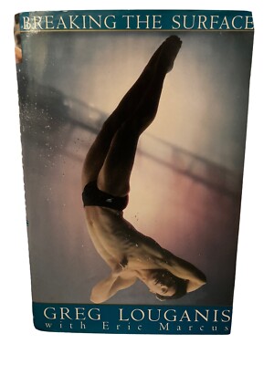 USA Olympic Champion Diver Greg Louganis SIGNED Breaking The Surface Living HIV