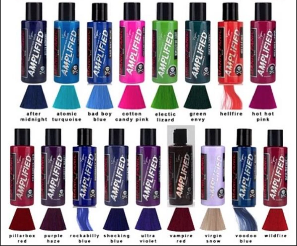 Crema tinte para cabello semipermanente Manic Panic AMPLIFICADA 118 ml tú eliges tu color Foto 2 de 2
